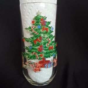 Luminarc Noel Tumbler Glasses 1992 Set of 4